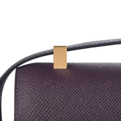 Hermes Epsom Constance 24 Raisin 16 of 23