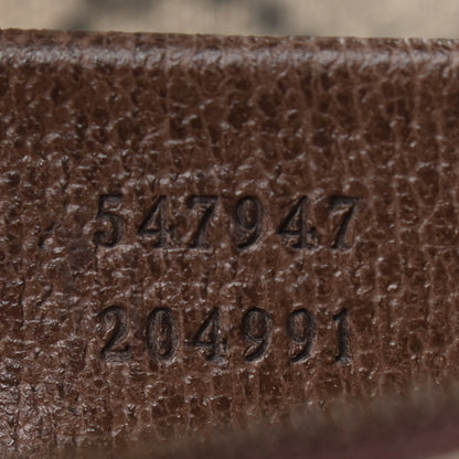 Gucci GG Supreme Monogram Web Ophidia Tote Brown 8 of 10