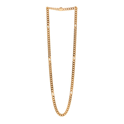 Gucci Metal Interlocking GG Chain Necklace Gold 3 of 6
