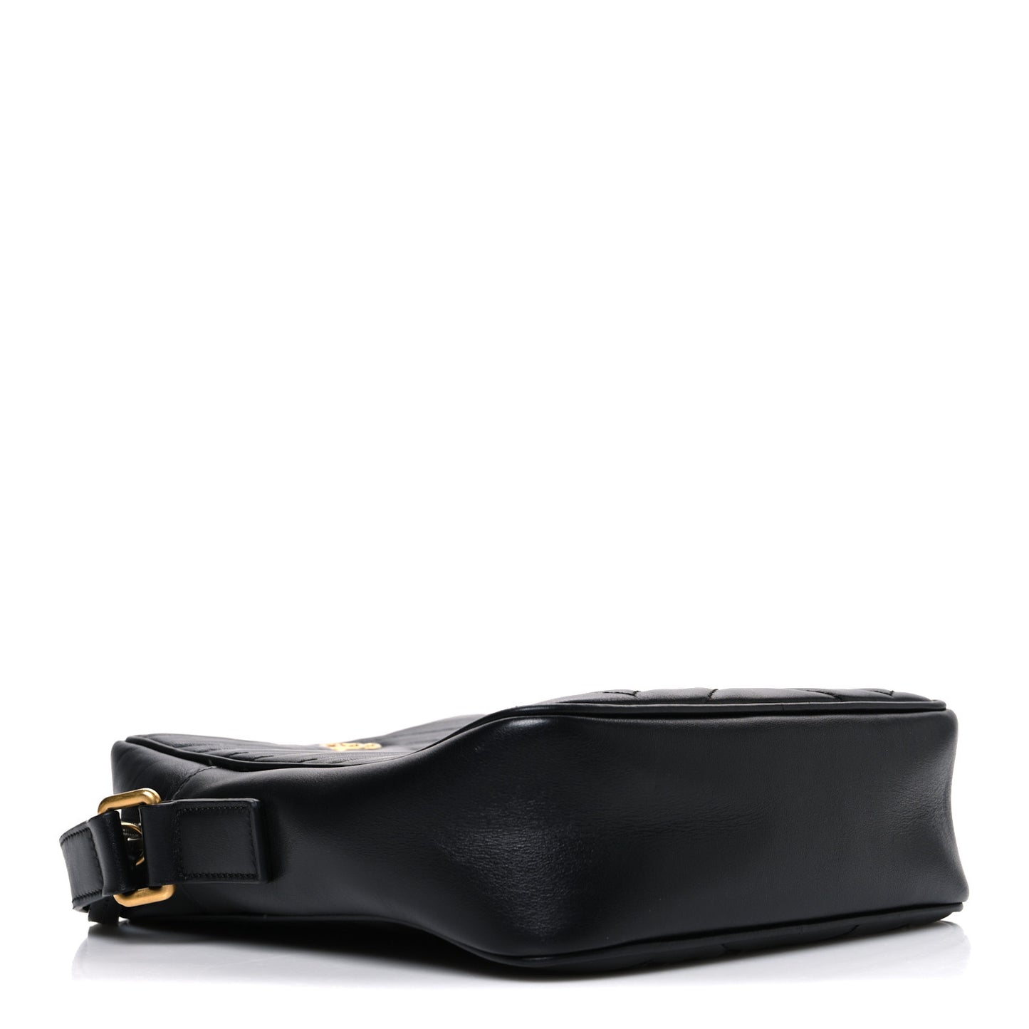 Calfskin Matelasse GG Marmont Travel Bag Black