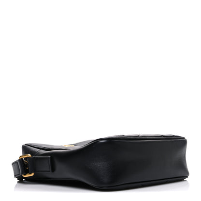 Gucci Calfskin Matelasse GG Marmont Travel Bag Black 4 of 10