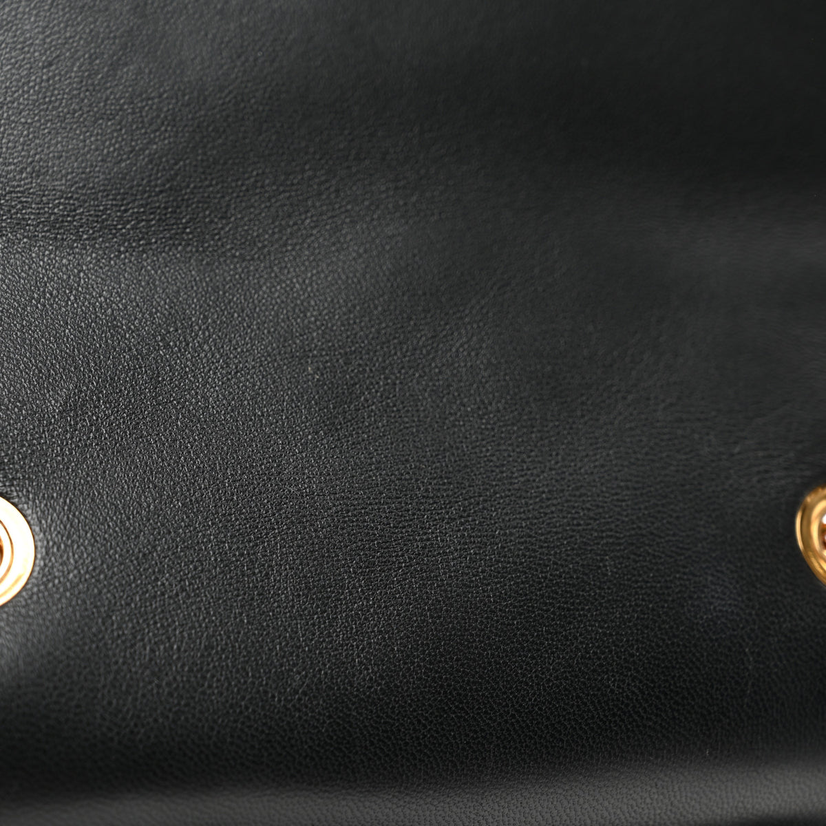Nappa Quilted La Medusa Chain Crossbody Black