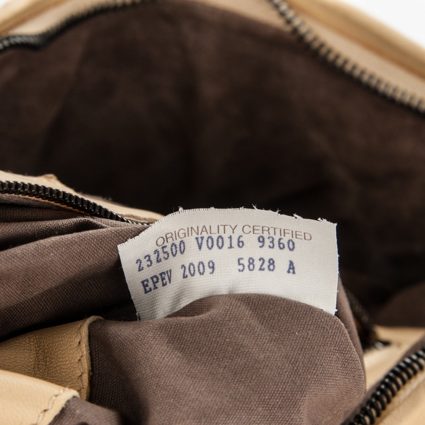 Nappa Intrecciato Large Belly Veneta Hobo Paille