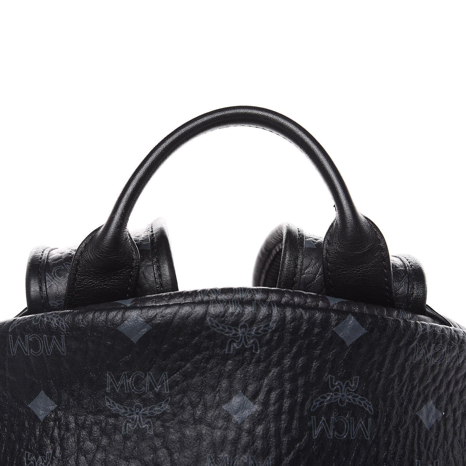 MCM Visetos Medium Stark Backpack Black 12 of 13