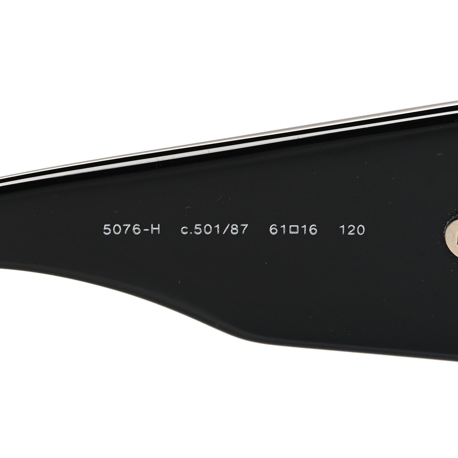 Chanel Mother of Pearl CC Sunglasses 5076-H Black 6 of 7