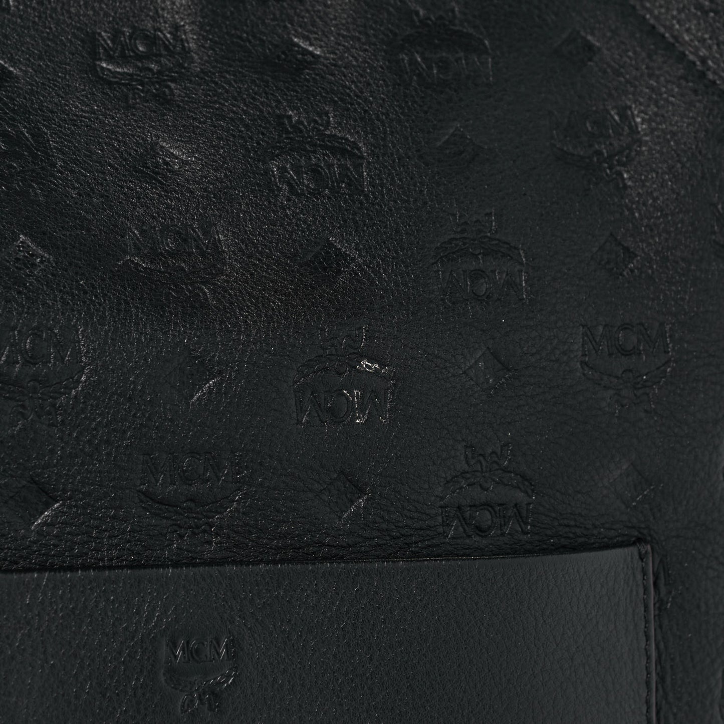 Calfskin Ottomar Monogram Large Klara Hobo Black