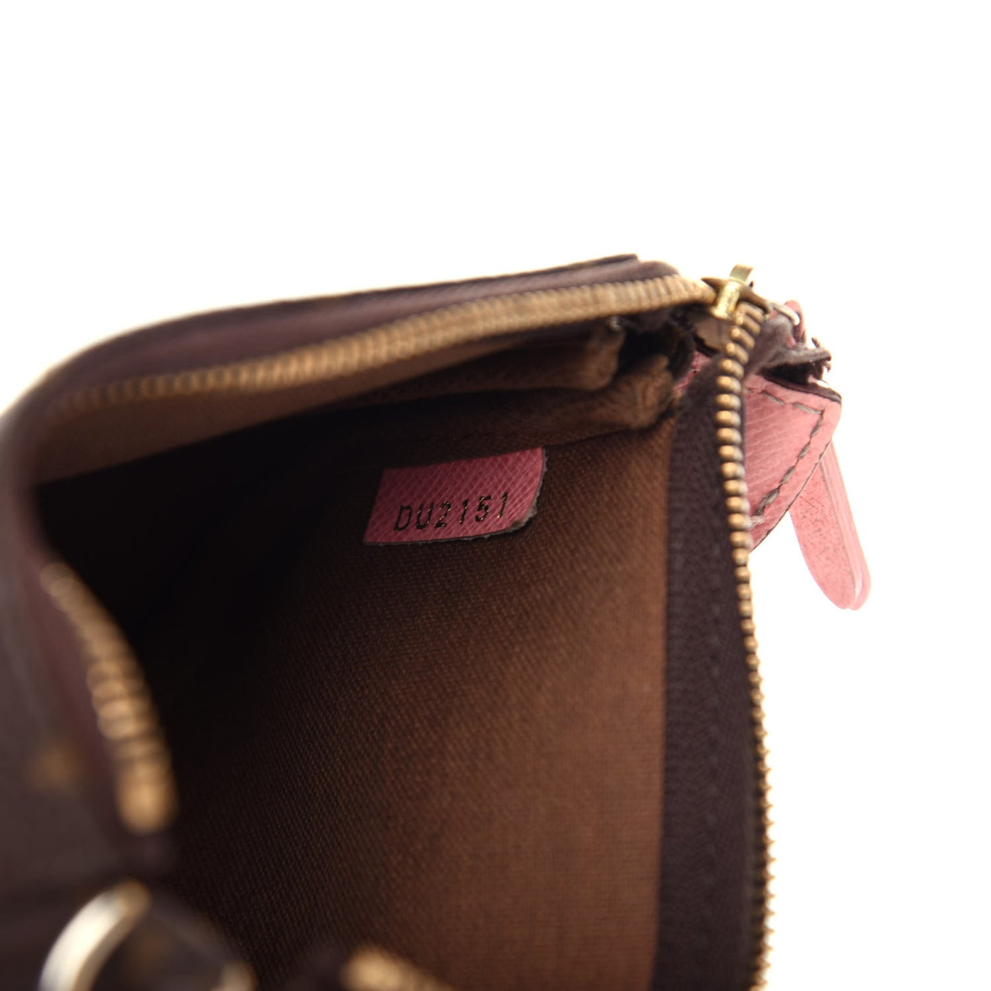 Monogram Illustre Mini Pochette Accessories Rose