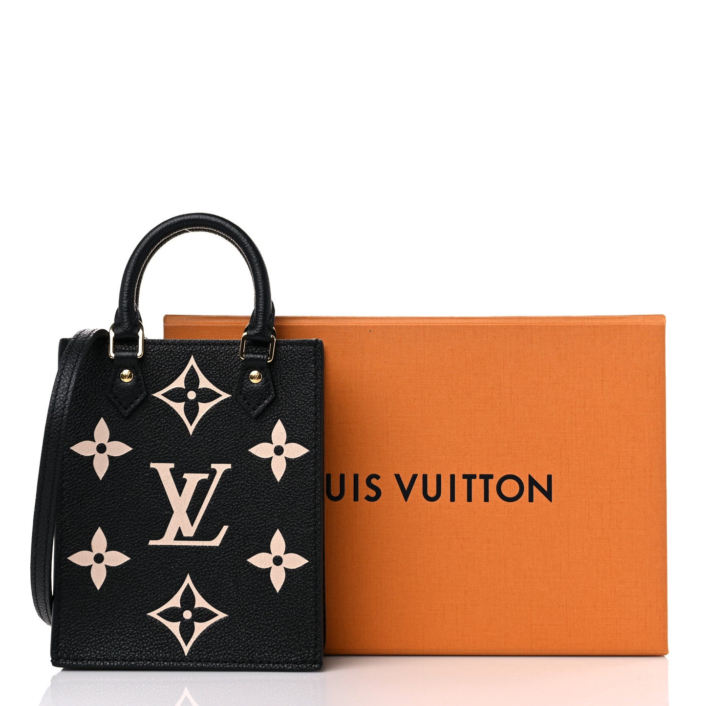 Empreinte Monogram Giant Petit Sac Plat Black Beige