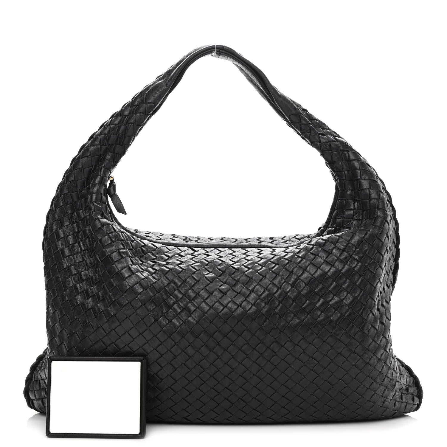 Bottega Veneta Nappa Intrecciato Large Veneta Hobo Black 1 of 11