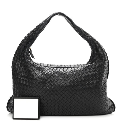 Bottega Veneta Nappa Intrecciato Large Veneta Hobo Black 1 of 11
