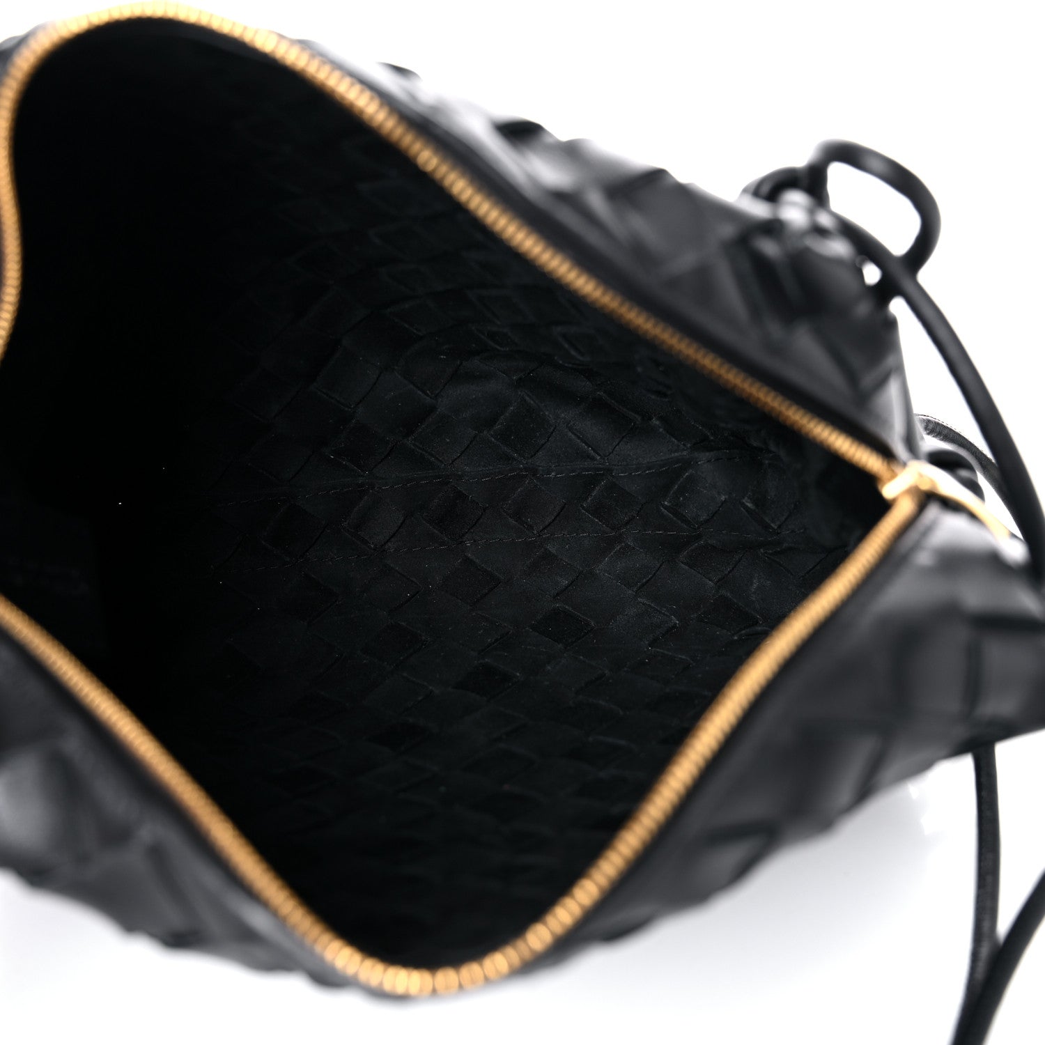 Bottega Veneta Nappa Intrecciato Medium Loop Camera Bag Black 5 of 10