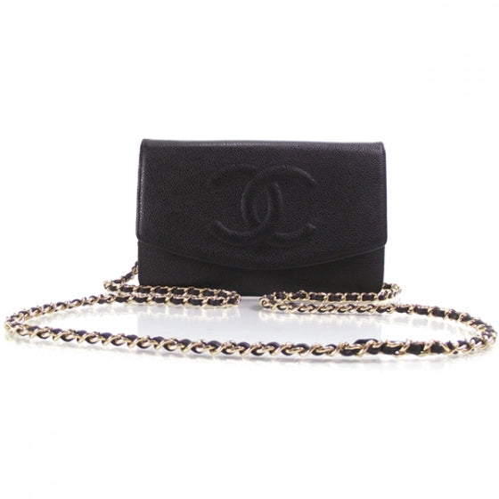 Caviar Wallet on Chain Black