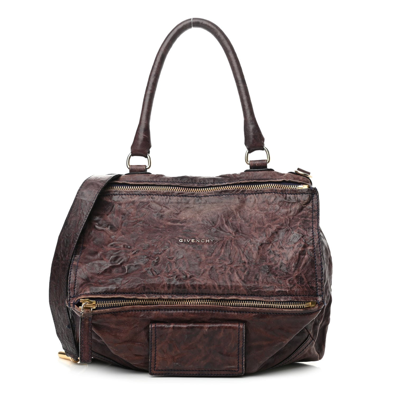 Givenchy Tumbled Sheepskin Medium Pandora Purple 1 of 13