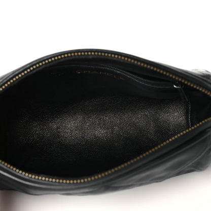Chanel Lambskin Quilted Small Tassel Camera Case Black 4 of 9