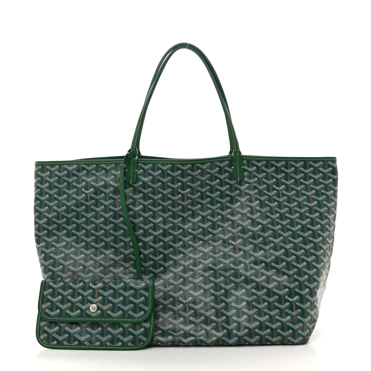 Goyard Goyardine Saint Louis GM Green 3 of 11