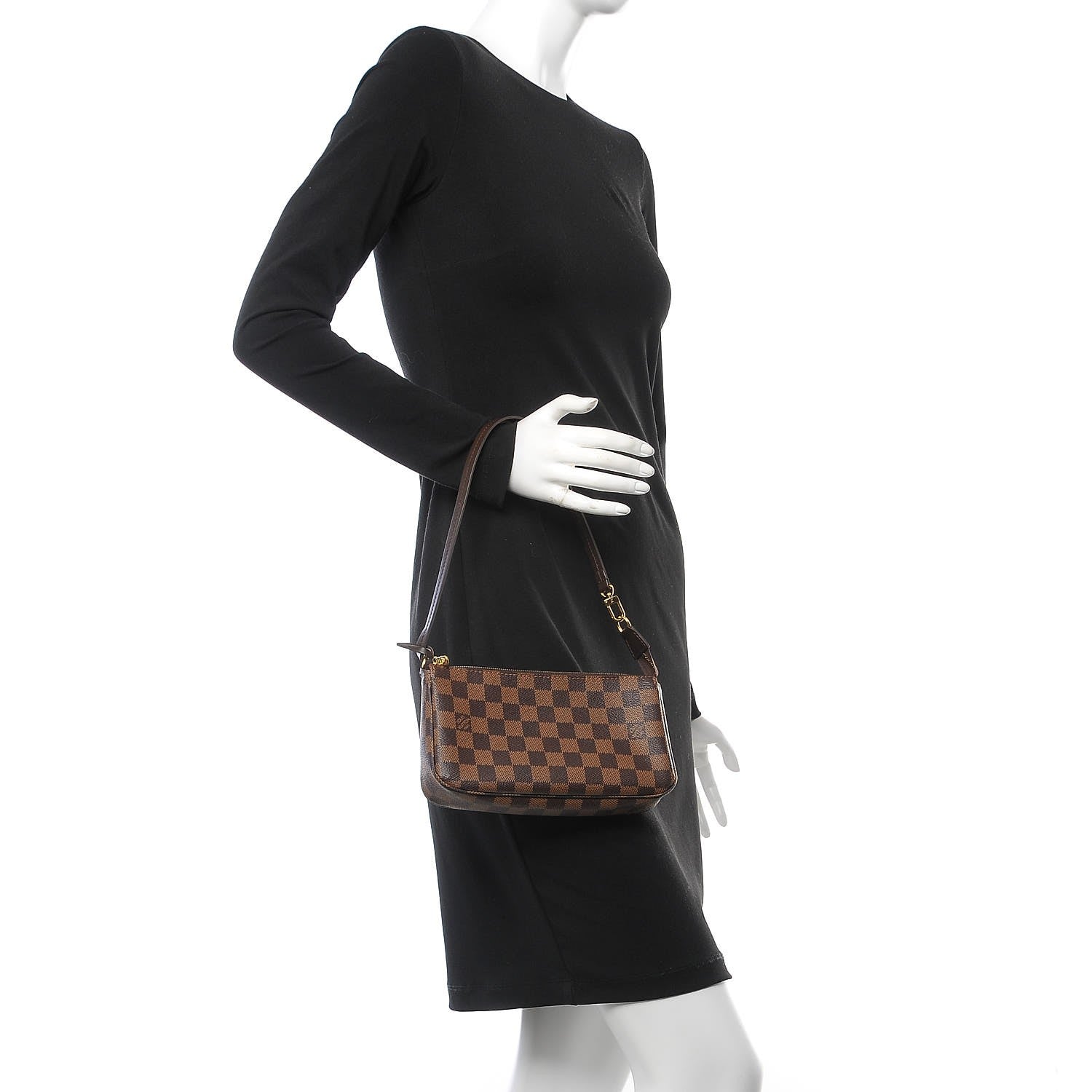 Louis Vuitton Damier Ebene Pochette Accessories NM 2 of 7
