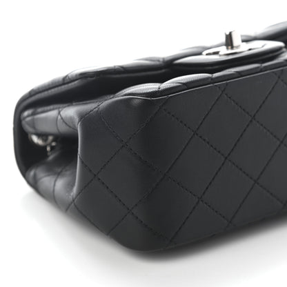 Chanel Lambskin Quilted Mini Square Flap Black 8 of 9