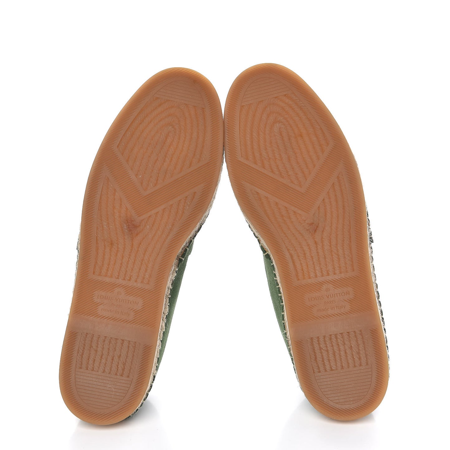 Suede Bidart Espadrilles 7 Green