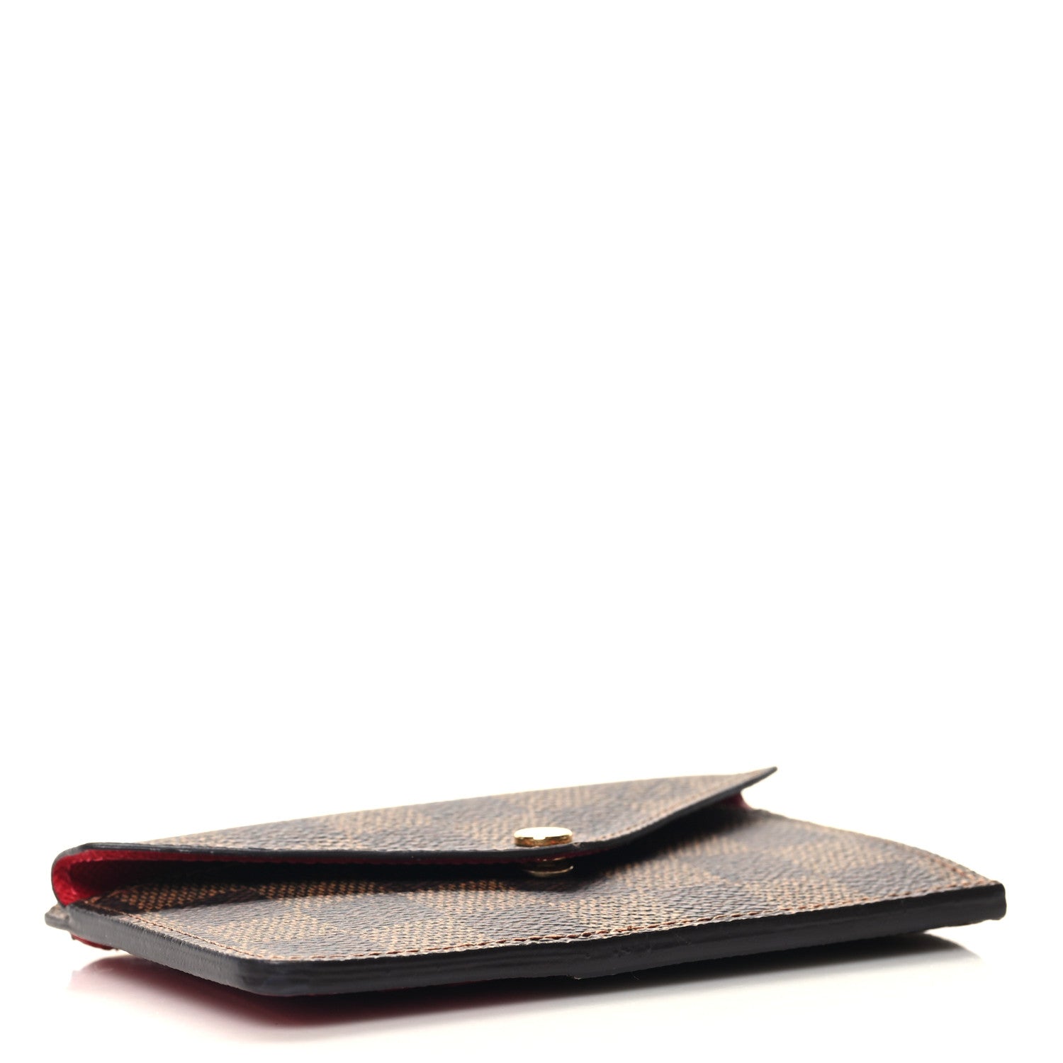 Louis Vuitton Damier Ebene Recto Verso Card Holder Red 4 of 7