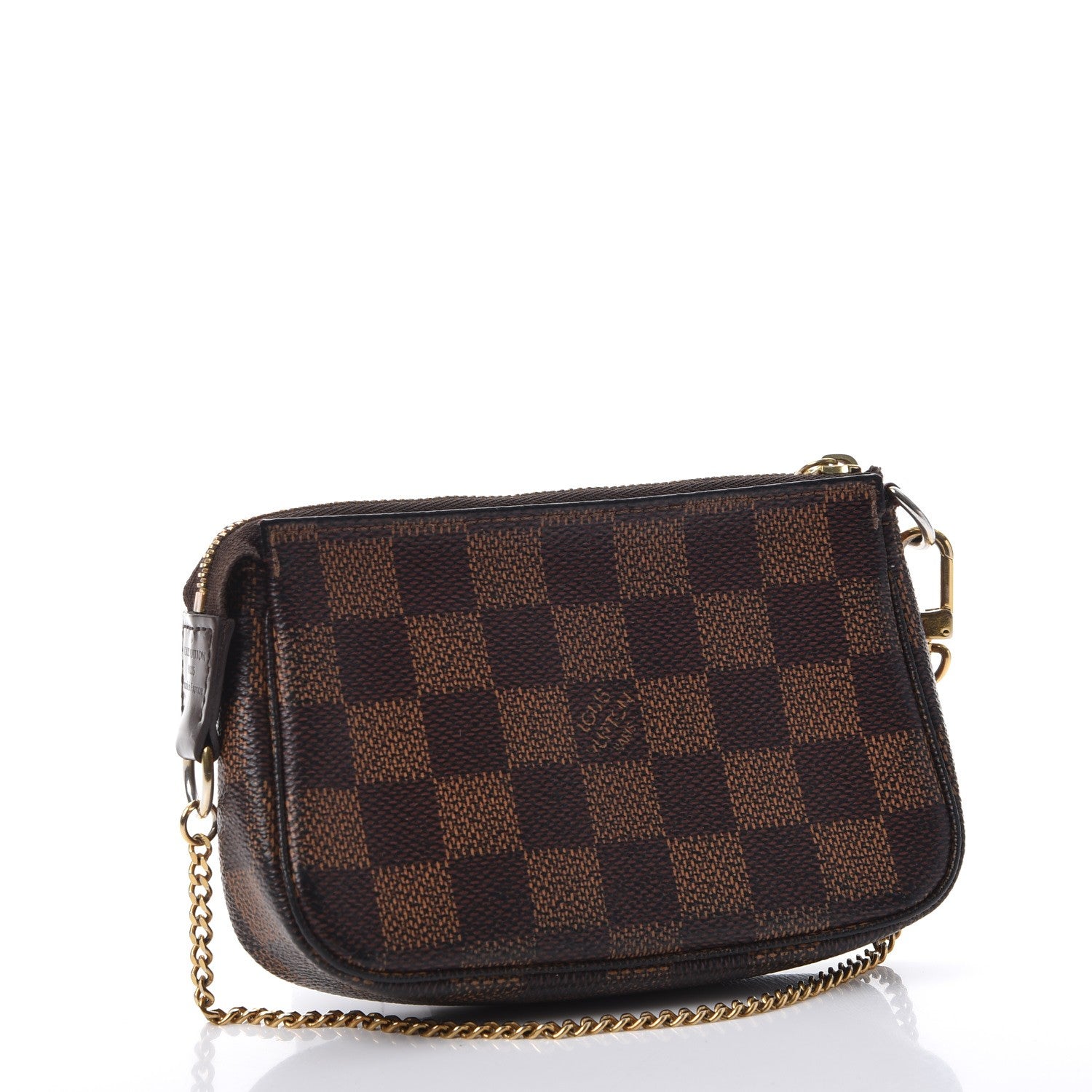 Louis Vuitton Damier Ebene Mini Pochette Accessories 3 of 7