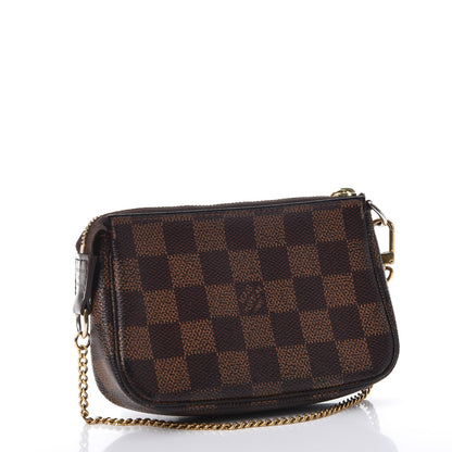 Louis Vuitton Damier Ebene Mini Pochette Accessories 3 of 7