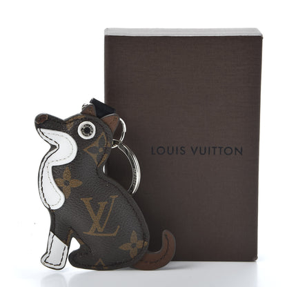 Louis Vuitton Monogram Dog Bag Charm Key Holder 6 of 6