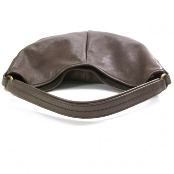 Taurillon Zip Hobo Bronze
