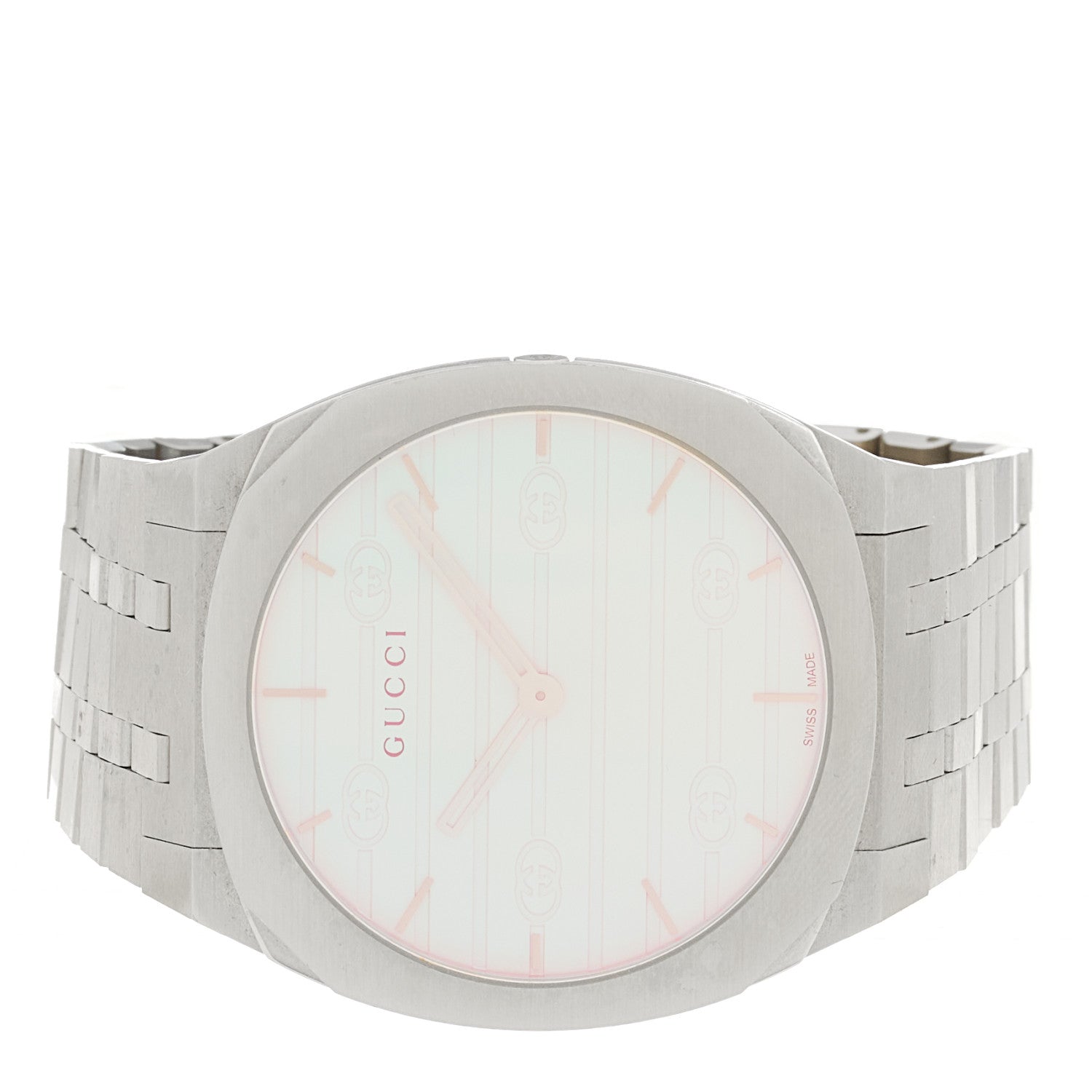 Gucci Stainless Steel 38mm 25H Quartz Watch Light Blue 4 of 7