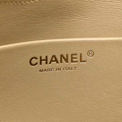 Chanel Suede Calfskin Small Souplissimo Maxi Flap Dark Beige 6 of 11