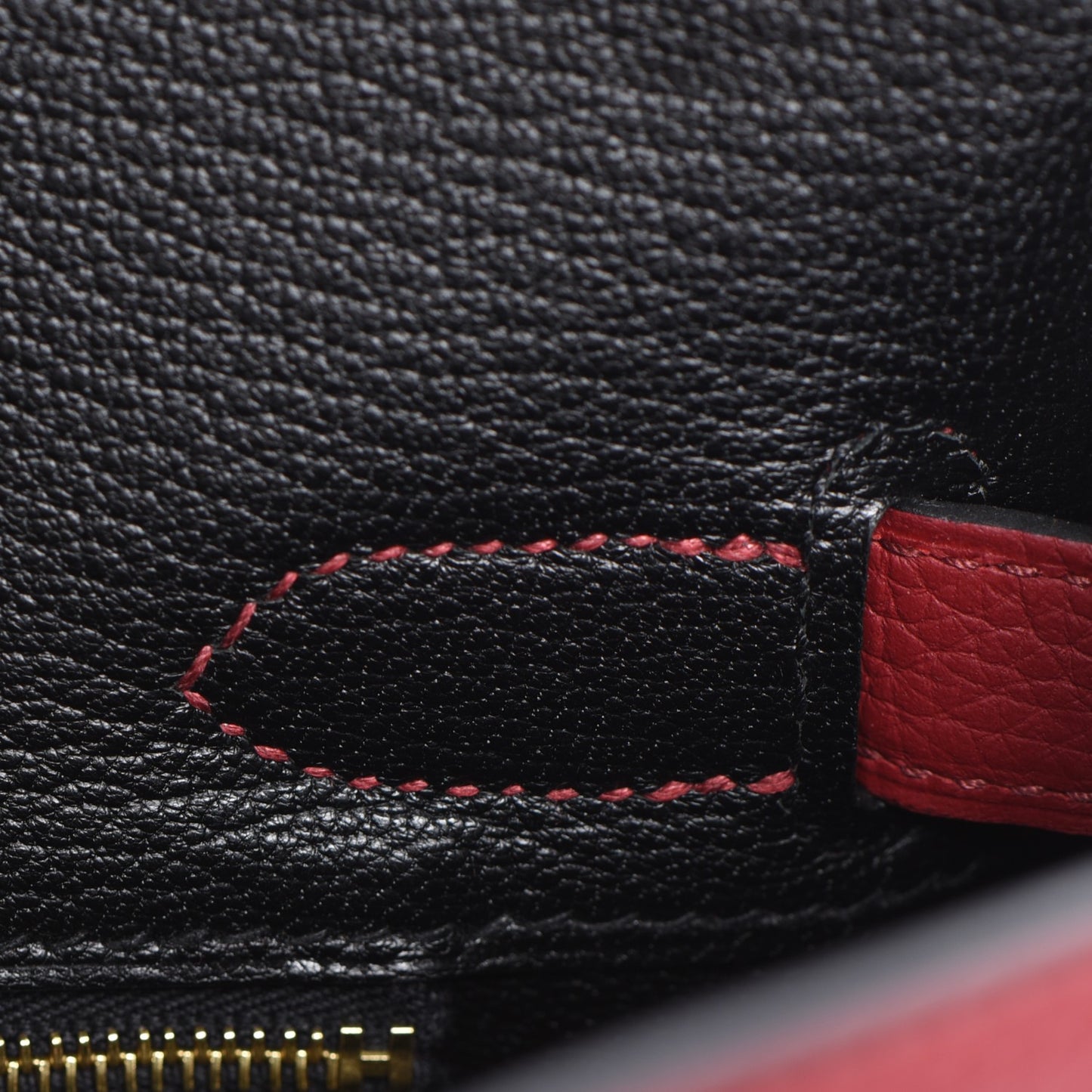 Taurillon Clemence Birkin 30 Rouge Grenat