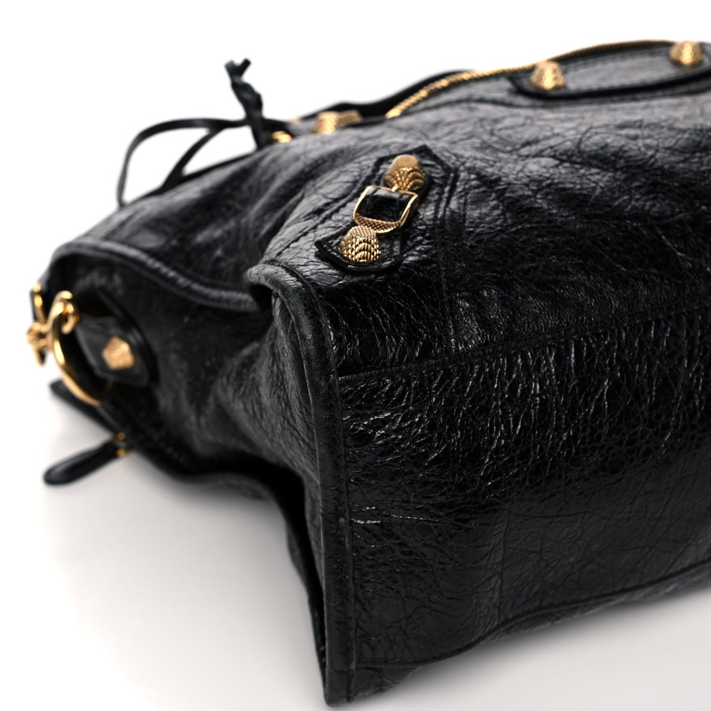 Agneau Giant 12 Gold Hardware City Black