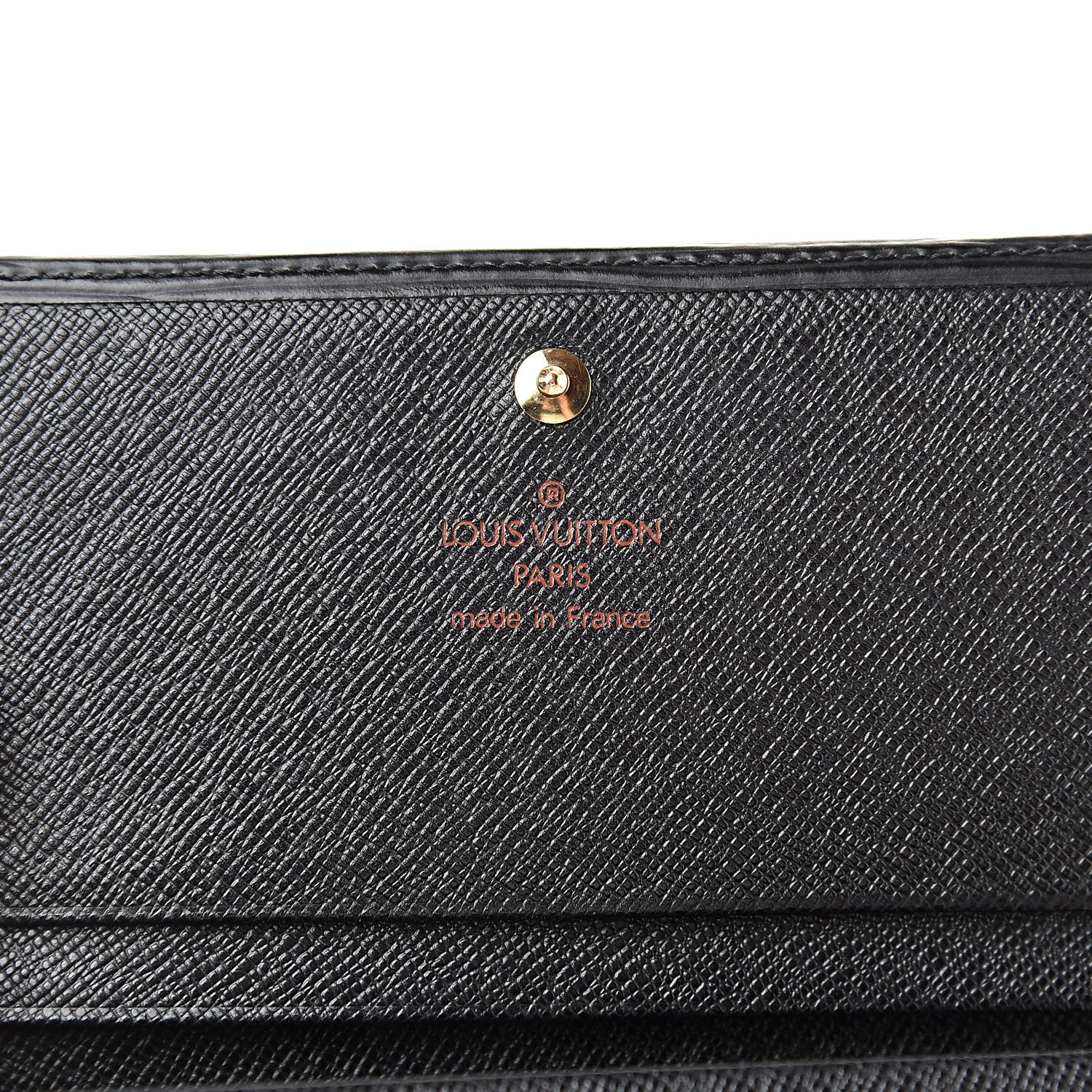 Louis Vuitton Epi Porte-Monnaie Billets Tresor Wallet Black 6 of 6