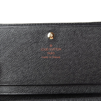 Louis Vuitton Epi Porte-Monnaie Billets Tresor Wallet Black 6 of 6
