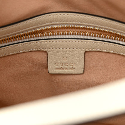 Gucci GG Supreme Monogram Les Pommes Small Ophidia Half Moon Hobo Beige Multicolor Mystic White 6 of 10