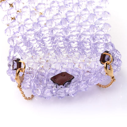 Fendi Enamel Vitello King Beaded Pico Baguette Charm Anemone 5 of 6