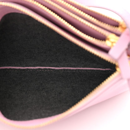 Celine Lambskin Small Trio Crossbody Bag Pink 7 of 13