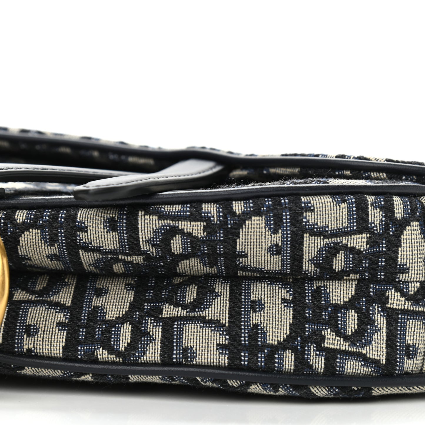Oblique Mini Saddle Bag Blue