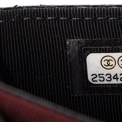 Chanel Caviar Quilted Flap Card Holder Black 8 of 9