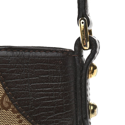 Gucci Monogram Hasler Hobo Dark Brown 11 of 13