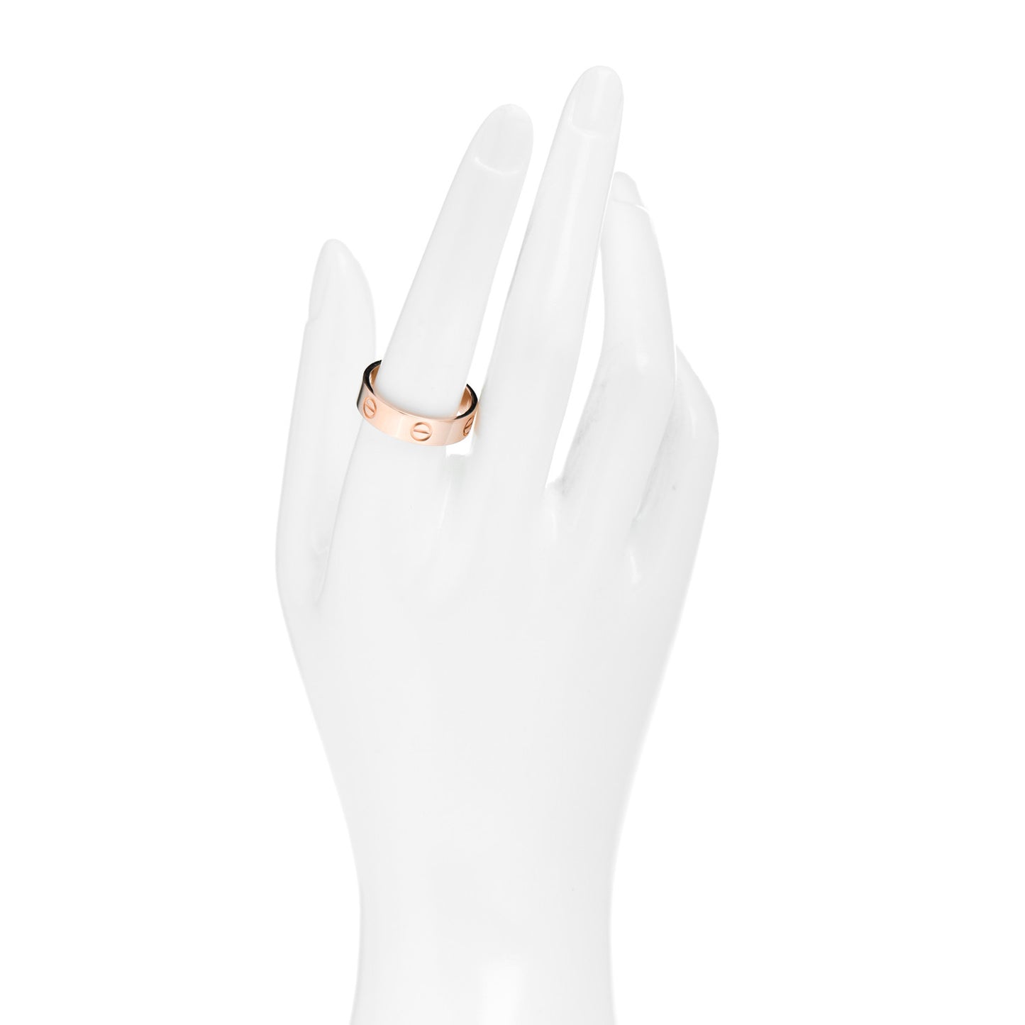 18K Pink Gold 5.5mm LOVE Ring 59 8.75