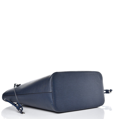 Louis Vuitton Epi Neverfull MM Indigo 5 of 13