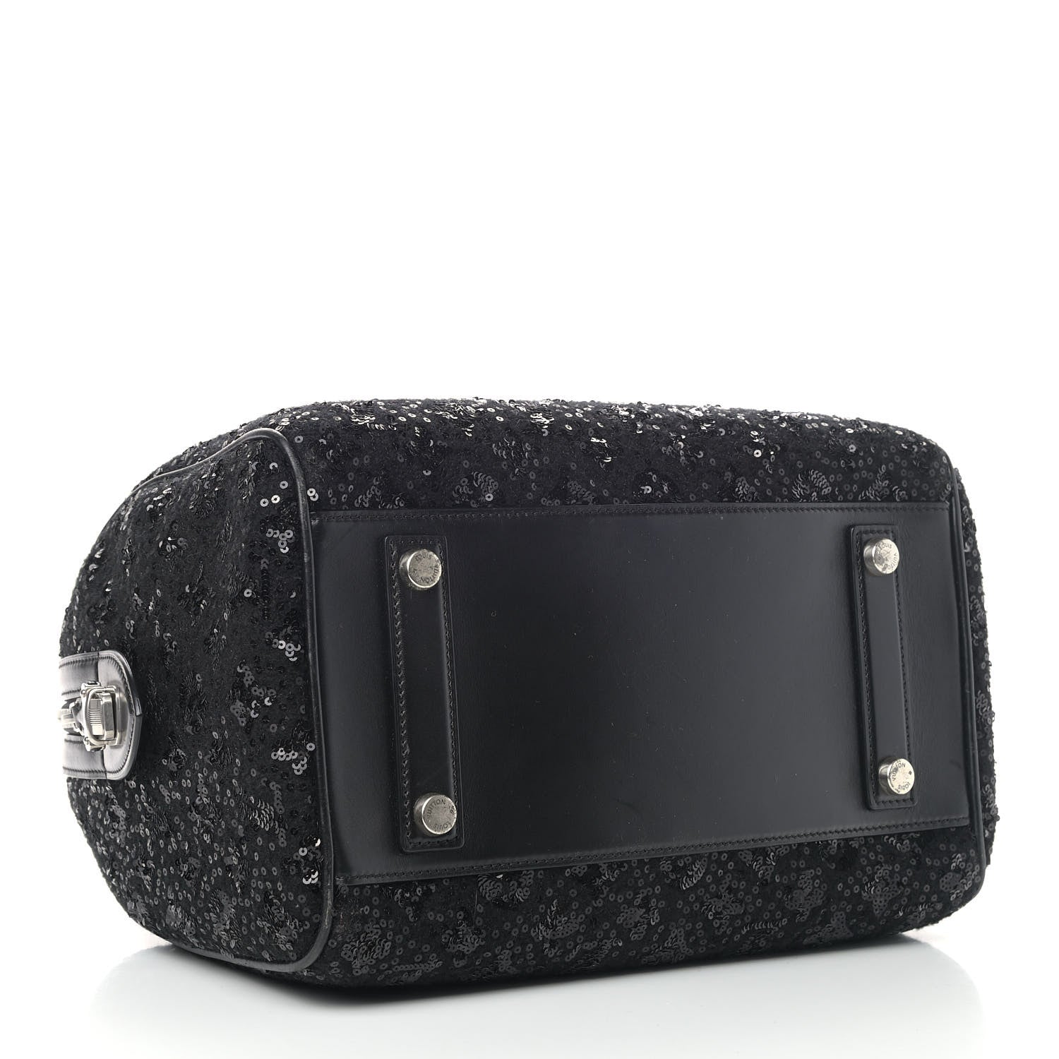 Louis Vuitton Sequin Monogram Sunshine Express Speedy Black 3 of 7