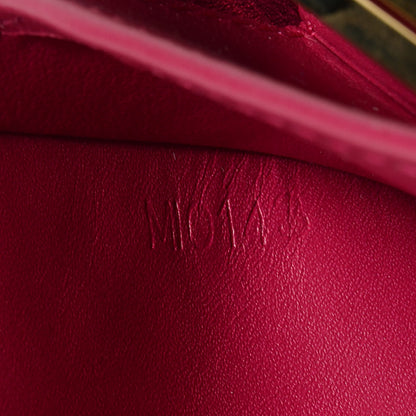 Louis Vuitton Vernis French Purse Wallet Rose Indien 7 of 7