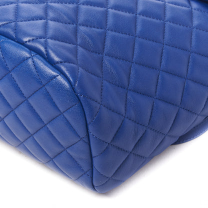 Chanel Lambskin Quilted Small Urban Spirit Backpack Blue 4 of 9