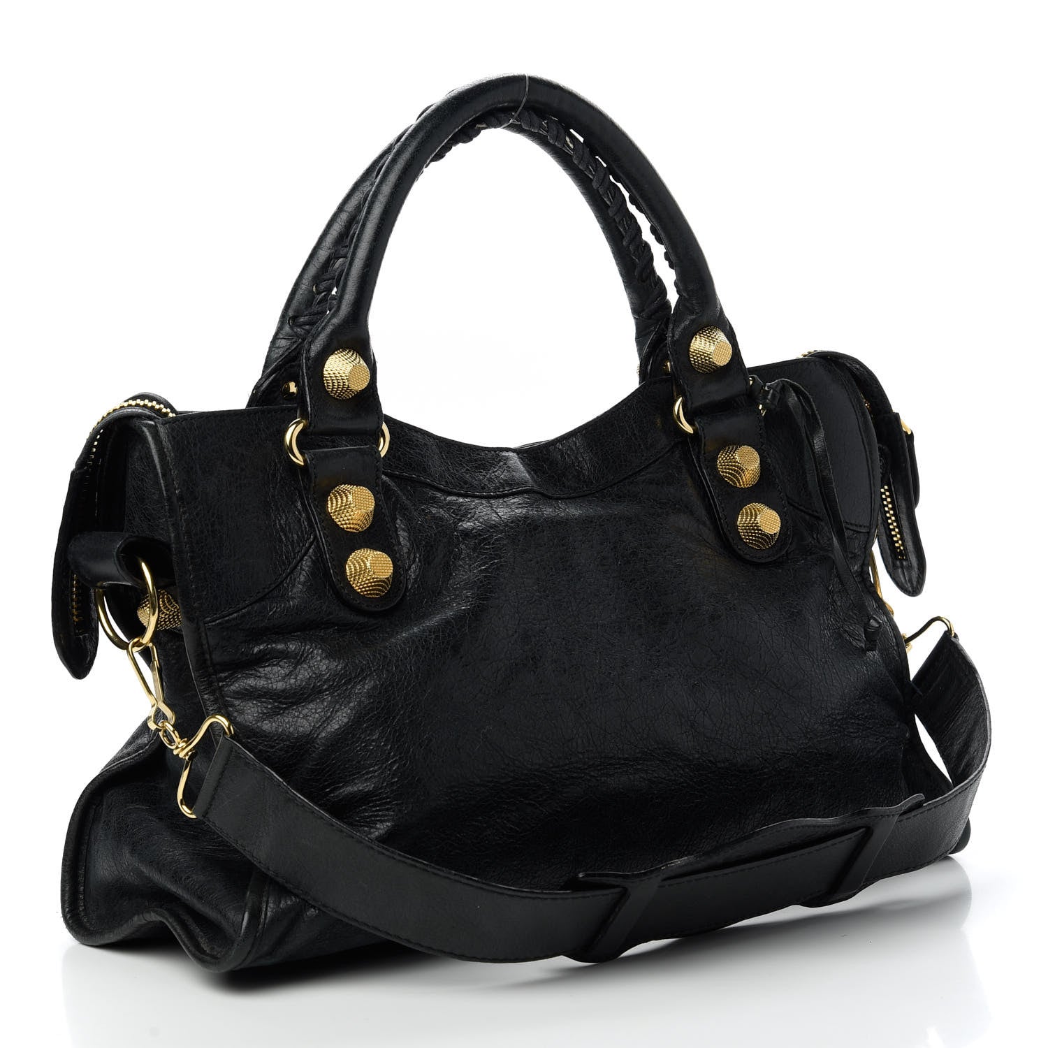 Balenciaga Agneau Giant 21 Gold Hardware City Black 3 of 10