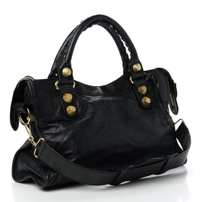 Balenciaga Agneau Giant 21 Gold Hardware City Black 3 of 10