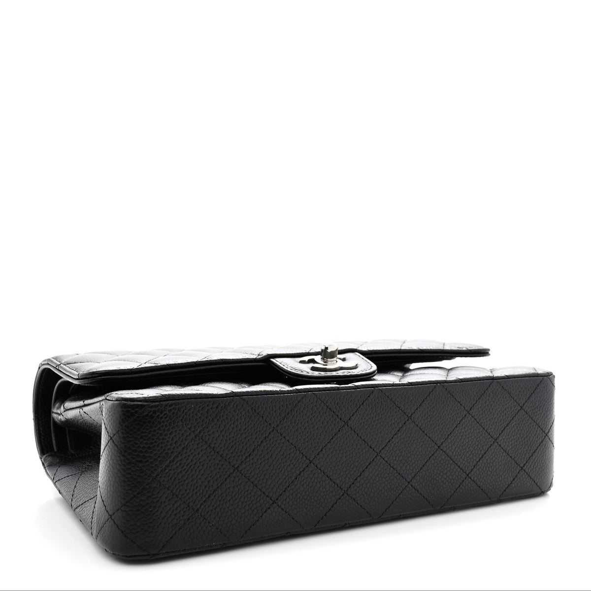 Chanel Caviar Quilted Medium Double Flap Black 4 of 11