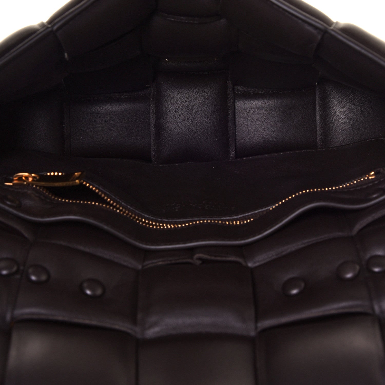 Bottega Veneta Lambskin Maxi Intreccio Padded Chain Cassette Crossbody Bag Black 4 of 12