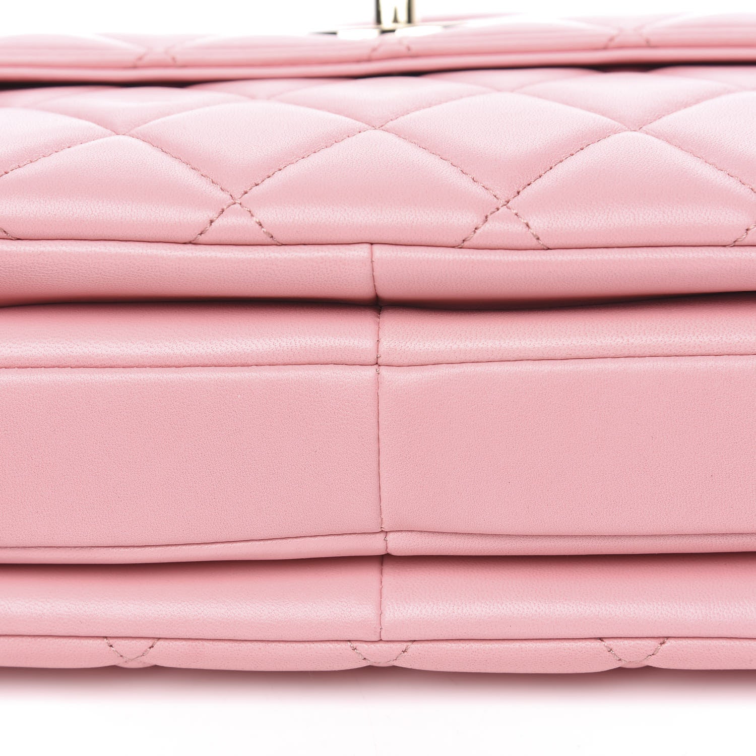 Chanel Lambskin Quilted Small Trendy CC Flap Dual Handle Bag Pink 10 of 14