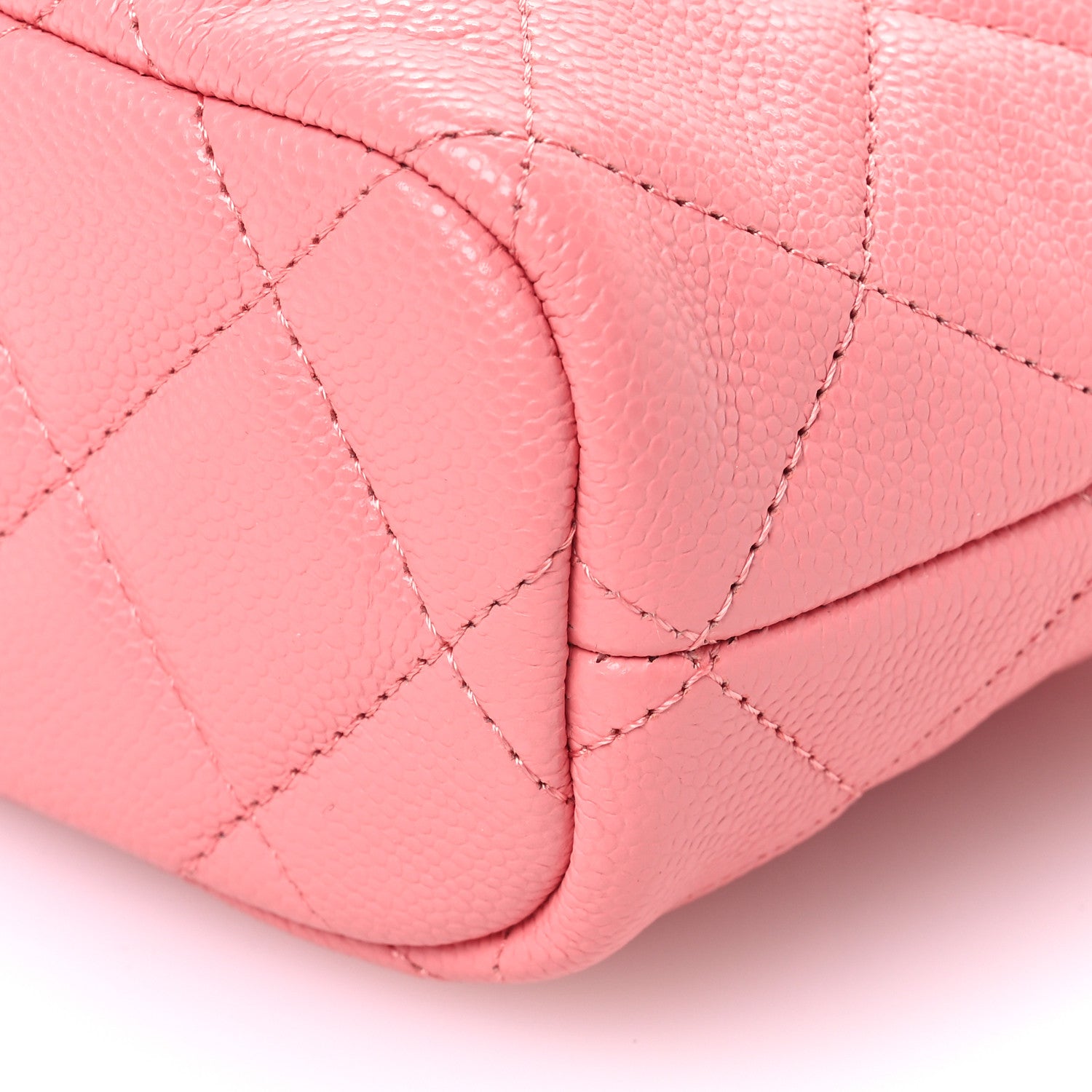 Chanel Caviar Quilted Hobo Pink 10 of 11